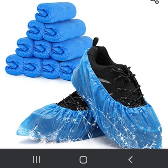 BUSELF Shoe Covers Blue Plastic - Picture 8 of 9